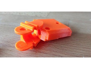 prusa mk3 cable chains bolted heatbed cover 3d printer parts i3 3d print model - Mito3D