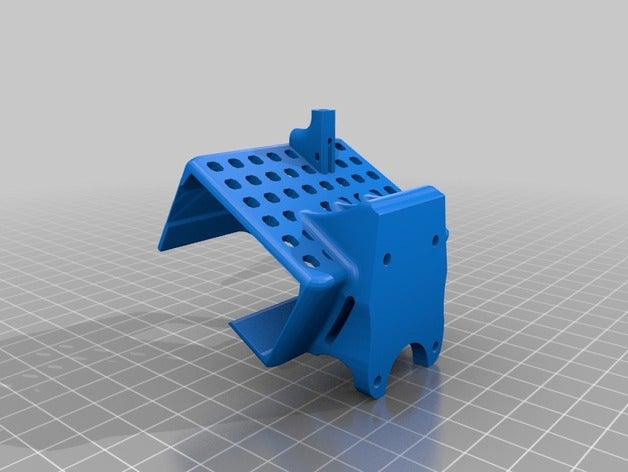 bamf herói 567 preto de montagem rc veículos 3D print model - Mito3D
