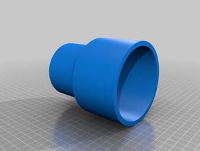 aqua frasco titular da copa do adaptador contentores 3d print model - Mito3D