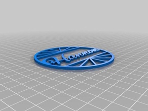 hannon coaster kitchen & dining customized 3d print model - Mito3D