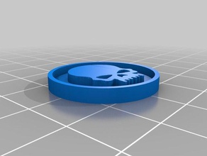 wrath token toy game accessories 40k warhammer glory 3d print model - Mito3D