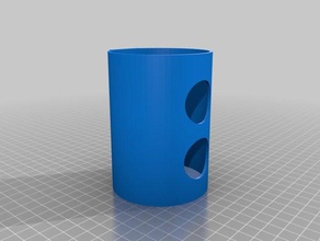 suporte para garrafa de água organização flasche flaschenhalter 3d print model - Mito3D