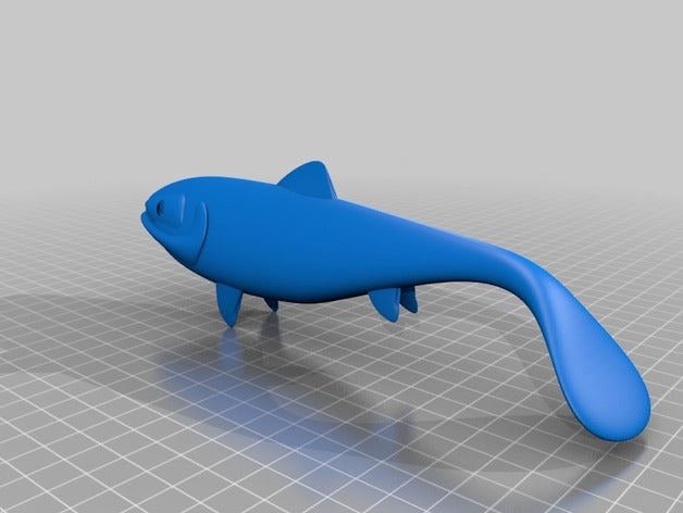 moule leurre 3d de l'impression du poisson pêche la aux leurres moisissure en silicone 3D print model - Mito3D