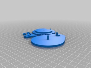 3 prong geneva wheel math customized 3d print model - Mito3D