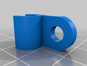 özelleştirilebilir kablo kelepçe -klip hobi 3d print model - Mito3D