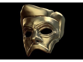 libertarian mask fashion 3d print model - Mito3D