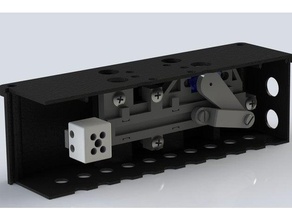 atuador linear micro servo motor de caso as ferramentas 9g arduino microservo movimento rotação solidworks 3d print model - Mito3D