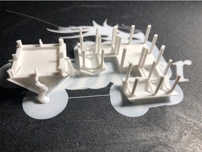 l'âge des empires 2 centre-ville facile printglue nécessaire bâtiments structures 3d print model - Mito3D