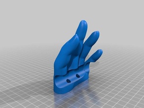 la mano de varita 3d impresión 3d print model - Mito3D