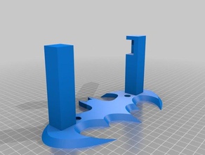 batman tp titular cuarto de baño los hogares soporte papel higiénico 3d print model - Mito3D