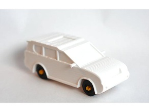 juguete suv vehículos coche modelo a escala de 3d print model - Mito3D