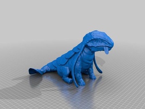 lagarto doggo otimizado animais alien jogos satisfatória satisfactoryaf 3d print model - Mito3D