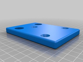 paslode btfp12569 demi-pouce de la cloueuse à plancher plaque base pièces 3d print model - Mito3D