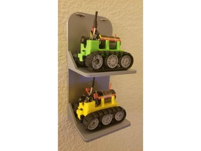 minuscule trak étagère rc véhicules 3d print model - Mito3D
