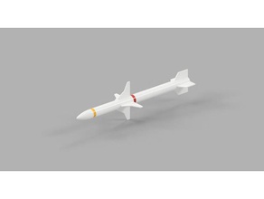 agm-88 harm-Raketen rc Fahrzeuge 3d print model - Mito3D