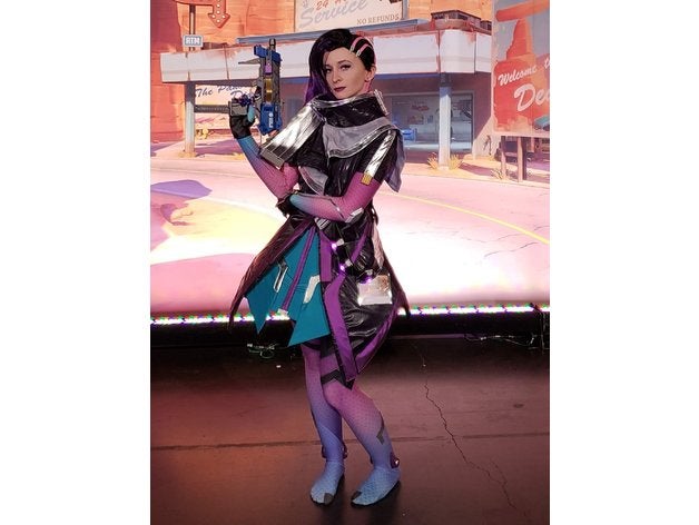 sombra cosplay jeu le costume accessoire prop overwatch 3D print model - Mito3D