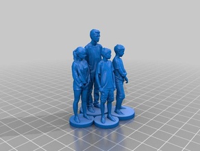 kid 005 008 esculturas 3d print model - Mito3D