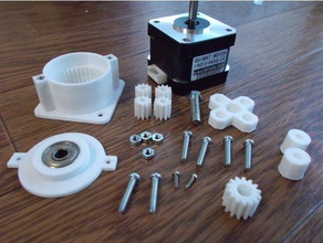 planetary gear box macchina strumenti nsfw riduttore epicicloidale 3d print model - Mito3D