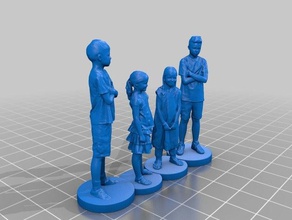 kid 009 012 sculptures 3d print model - Mito3D