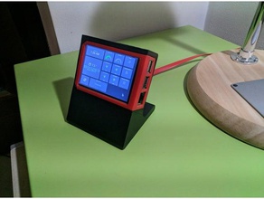 otro rasperry pi 3 caso 3d de la impresora accesorios homeassistant casa assistant octoprint pitft raspberry pie pantalla tft 3d print model - Mito3D