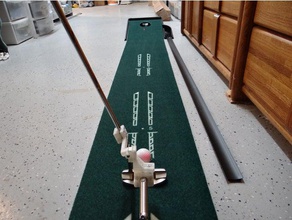 putter golf mira láser de montaje deporte al aire libre formación 3d print model - Mito3D