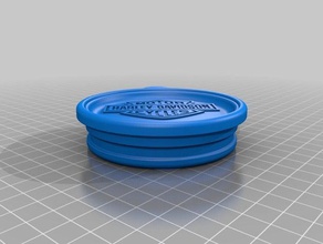 gobelet à couvercle logo harley cuisine manger café davidson 3d print model - Mito3D