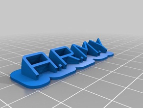 army office customized 3d print model - Mito3D