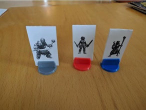 standee base de cartón miniaturas los juguetes juegos 3d print model - Mito3D