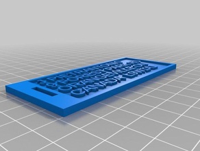jane Bagaj tag2 paralar rozetleri özelleştirilmiş 3d print model - Mito3D