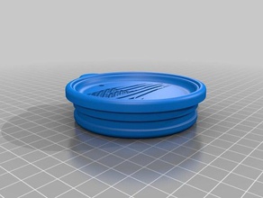 tumbler lid american flag containers coffee yeti 3d print model - Mito3D