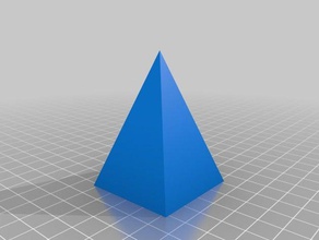 calibration pyramid math art 3d print model - Mito3D