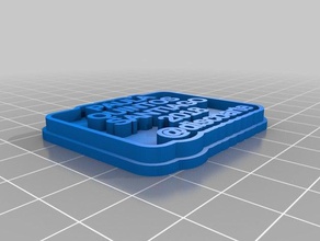 arte santiago paralar rozetleri özelleştirilmiş 3d print model - Mito3D