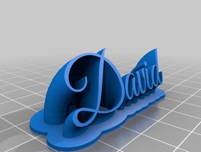 david place Karte office angepasst 3d print model - Mito3D