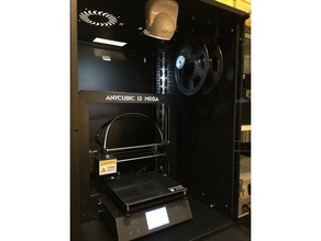 spool holder 1 kg filament 3d printer accessories parts anycubic i3 mega cabinet case 3d print model - Mito3D