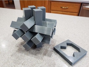 puzzle rompicapo di cervello stand 3d print model - Mito3D