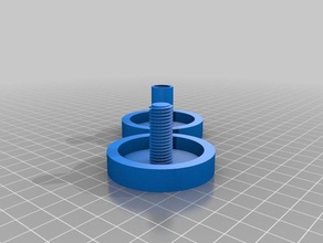 portable fridge wheels parts 3d print model - Mito3D