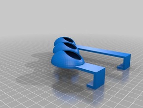 tuer geschirrhandtuch-halter cocina comedor 3d print model - Mito3D
