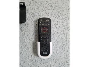 dish joey remote wall holder household network 3d print model - Mito3D
