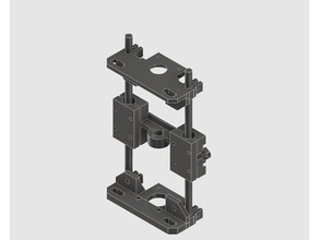 hypercube evolution axis upgrade 3d printer parts 3d print model - Mito3D
