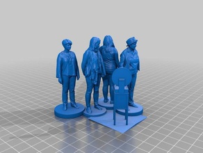 femme 099 102 esculturas 3d print model - Mito3D