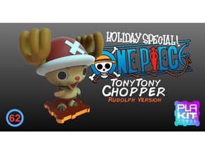 holiday special 3 onepiece chopper rudolph version toys games action figures anime christmas comics figurines miniatures natal navidad nsfw one piece plakit purakito tony toymaker xmas 3d print model - Mito3D