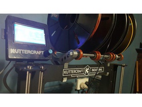spool holder kuttercraft pk3 3d printer accessories 3d print model - Mito3D