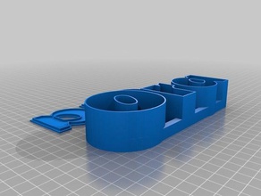 ora 2 caixa de texto tampa recipientes personalizado 3d print model - Mito3D