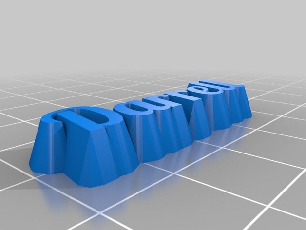 mon nom personnalisé de homard des signes logos 3D print model - Mito3D