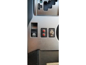 toyota 4runner switchbutton insertar de la automoción oem suv alternar interruptor palanca 3d print model - Mito3D