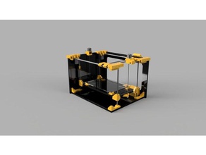 big bertha núcleo xy 3d impressoras Impressora corexy diy 3d print model - Mito3D
