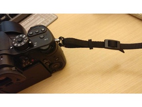 panasonic gh4 shoulder strap clip replacement parts 3d print model - Mito3D