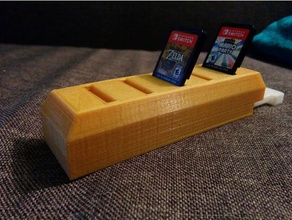 nintendo Seyahat vitrinin anahtarı video oyunlar kart sahibi birden fazla oyun seyahat çantası 3d print model - Mito3D