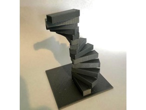 frank ocean endless staircase sculptures art 3d print model - Mito3D