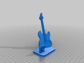 u2 guitarra modelos banda 3d print model - Mito3D